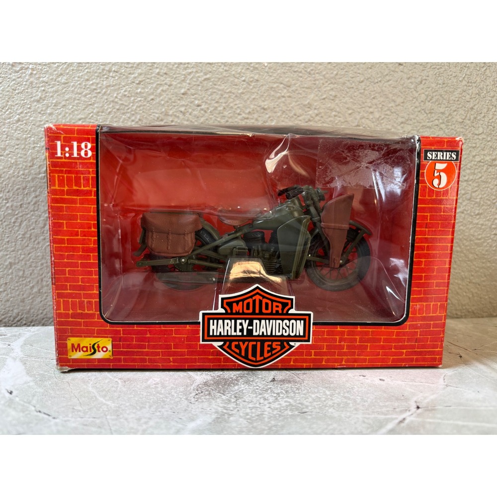 Maisto Harley-Davidson 1942 WLA Flat Head 1:18 Diecast Series 5 31360 Military